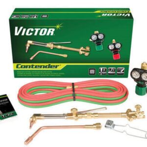 Victor Contender AF Heavy Duty Outfit, 315FC Torch Handle, CA 2460 Cutting Attachment, 540/510LP ESS3 EDGE Regulators, 8T55, 1-GPP, Propylene