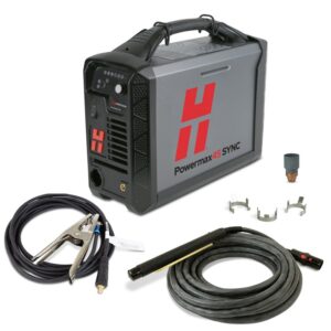 Hypertherm Powermax45 SYNC Plasma Cutter - 230V, CPC Port, 180° Machine Torch, 25ft Lead #088580