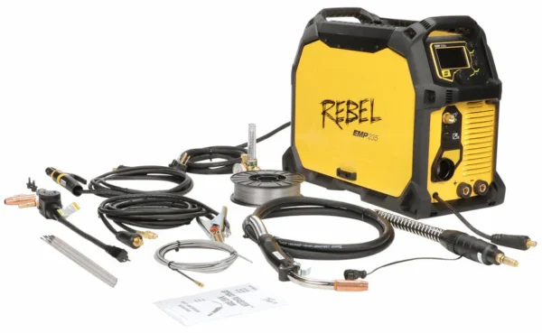 ESAB Rebel EMP 235ic Multiprocess Welder w/Cart 0558012704 - Image 2