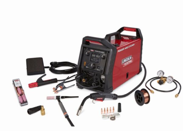 Lincoln Electric POWER MIG® 215 MPi™ Multi-Process Welder TIG One-Pak® #K4878-1 - Spool Gun Included - Image 7