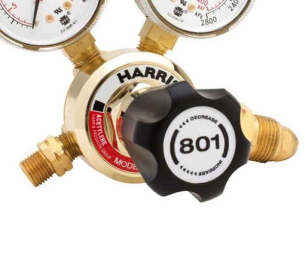 Harris® 801 Model Acetylene Regulator (CGA 300) 801-15-300 #3002195 - Image 2
